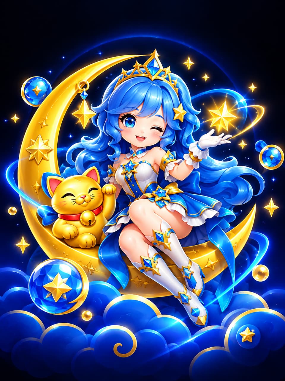 ภาพเกม MICRO Luna Princess Link Merge ที่ออกแบบใหม่สำหรับ 77neko - 77เนะโกะ